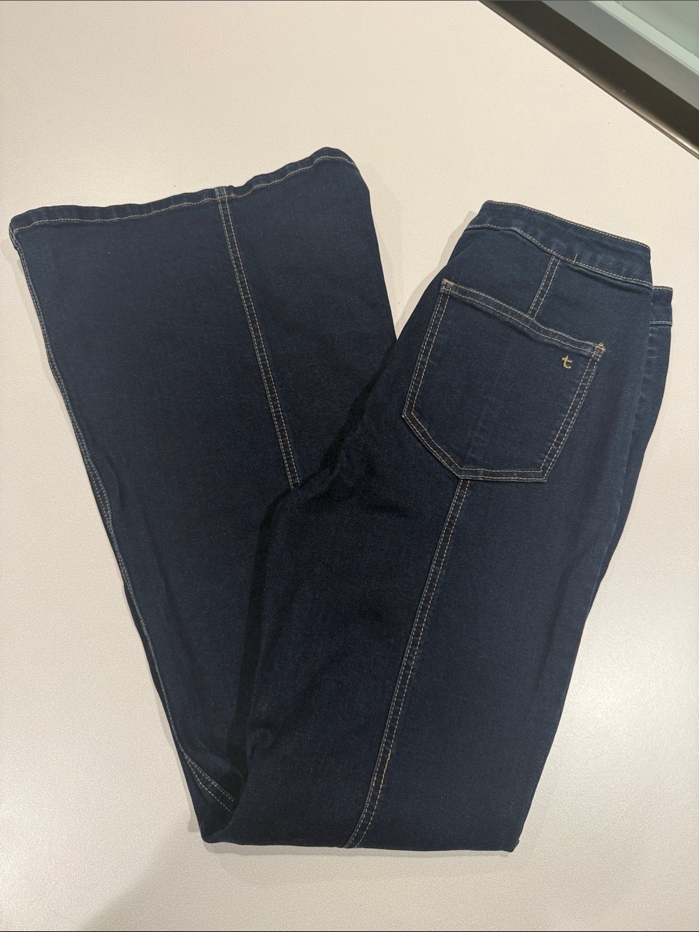 True Craft Women's Deep Flare Jeans